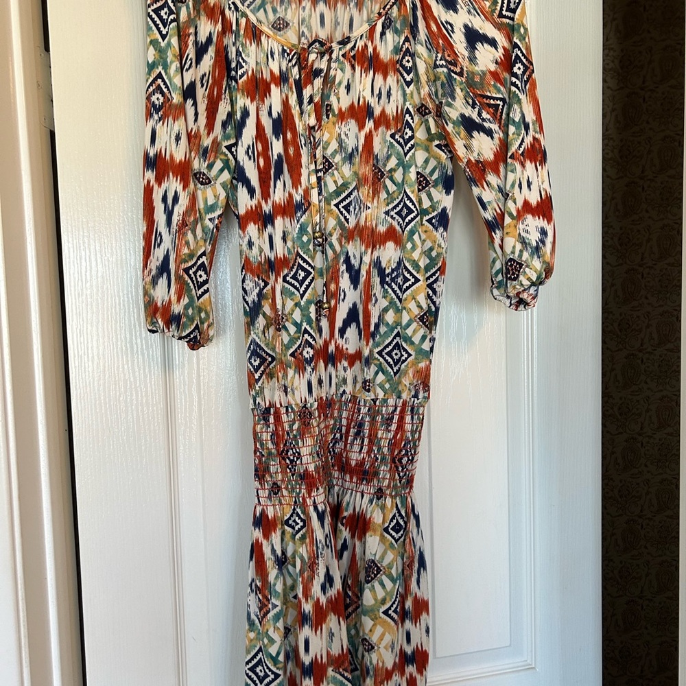 Veronica M Multicolor Geometric Print Women's Mini